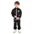 thumbnail image 2 of Wonder Nation Toddler Boys Full Zip Track Jacket and Matching Jogger Pants, 2-Piece, Sizes 12M-5T, 2 of 8