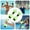 Green GN, variant on Ganfancp Water Small Dumbbell Aerobic Exercise Spa Soft Foam Barbell Lightweight Swimming Equipment Supplies Flash Deals