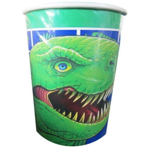 Dinosaur T-Rex 9oz Paper Cups (8ct)