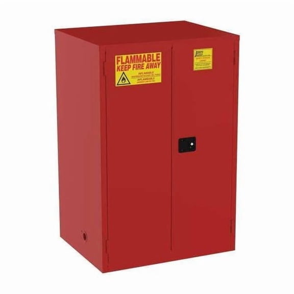 Jamco Cabinet,2-Dr,120 gal,Flammable,34x65x43 BN120RP