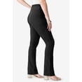 thumbnail image 3 of Roaman's Women's Plus Size Tall Plus Size Comfort Stretch Bootcut Jean, 3 of 6