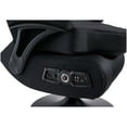 X Rocker XPro 300 Black Pedestal Gaming Chair Rocker with Builtin