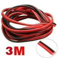 thumbnail image 4 of Fridja 2 Pin Extension Wrie, EvZ 20AWG 2 Conductor Parallel Electric Cable Cord for Led Strips Single Color 3528 5050, Red Black, 66ft/20M, 4 of 4