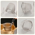 thumbnail image 4 of 3pcs Stainless Steel Colander Kitchen Strainers Spoon Colander Kitchen Pasta Strainer, 4 of 9