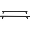 thumbnail image 2 of cciyu Roof Rack Cross Bars For Jeep Wrangler 2007-2019 Fits Naked Roof Models ONLY Car Top Luggage Carrier Rails, 2 of 5