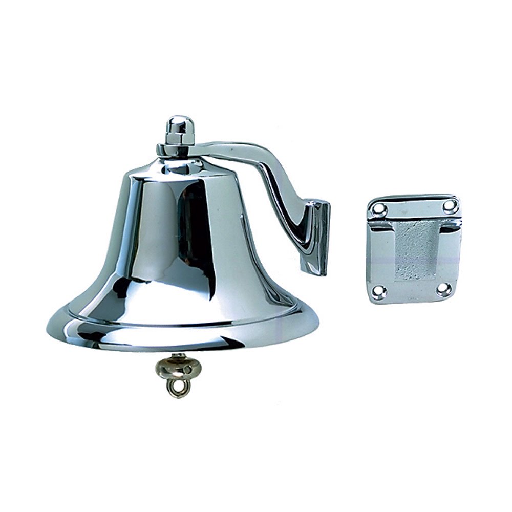 PERKO 8 CHROME PLATED BRONZE FOG BELL