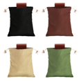 thumbnail image 1 of Foraging Bag 4 Pcs Canvas Waxed Foraging Pouch Mushroom Bags Collapsible Bushcraft Leather Pu Hunting Belt Bag Hiking Pouch for Outdoor Traveling Camping, 1 of 5