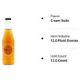 thumbnail image 5 of Boylan Bottling Pure Cane Sugar Soda Pop, Cream Soda, 12 oz Glass Bottles (Pack of 12), 5 of 6