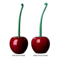 thumbnail image 4 of Cepillo de baño FLhrweasw en forma de cereza cabeza de cepillo roja, 4 of 6