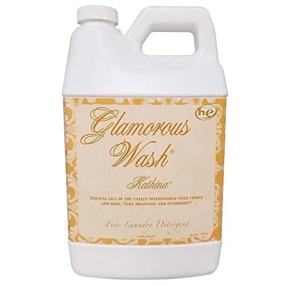 Tyler Candle Kathina Glamorous Wash Liquid Laundry Detergent, 24 Loads, 64 fl oz – Fine Fabric, HE Compatible
