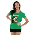 thumbnail image 4 of Santa Smurfette Too Cute Christmas Women Plus Size Graphic Tee Tees Brisco Brands 5X, 4 of 6