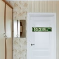 thumbnail image 3 of BOCCE BALL Vintage Style Rustic Street Sign – Set Balls Italy Team Game Retro Decorative Wall Sign for Home, Bar, Garage, or Outdoor Use | 6" X 24" Aluminum Metal Road Sign, 3 of 6
