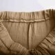 thumbnail image 4 of Pantalones largos de verano para hombre, de algodón y lino, con pierna ancha, estampados, con cordones, para deportes y vacaciones, 4 of 7