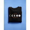 thumbnail image 3 of Live By The Moon Sweatshirt Women -Victoria Borges Designs, Female Large, 3 of 4