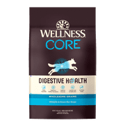 Angle View: Wellness CORE Digestive Health Whitefish & Brown Rice Dry Dog Food, 22 Pound Bag