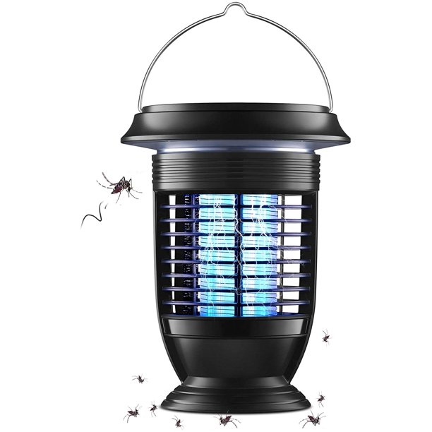 Solar Bug Zapper Outdoor, SelfCleaning Mosquito Zapper for Fruit Flies