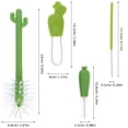 thumbnail image 2 of OULII 1 Set Cup Cleaning Brush for Parents with Long-term Use White, 2 of 6