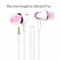 thumbnail image 3 of Oliegs Heated Blanket Wired Earbuds With 3.5mm Jack For Smartphones Sound Headphones Compatible With All Devices Comfortable Fit Durable Design For Daily Use Chocolate, 3 of 3