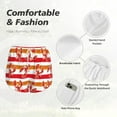 thumbnail image 4 of Bixox Women's Red Lobster pattern 2 in 1 Running Shorts - Lightweight Athletic Workout Gym Yoga Shorts Liner with Pockets - XX-Large, 4 of 7