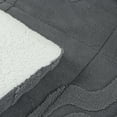 thumbnail image 3 of 3 PCS Wave Jacquard, Ultra Soft Warm Plush Comforter Set MEW, 3 of 6