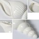thumbnail image 5 of Florero de cerámica concha concha para colgar en , DO Gloria Jarrón de pared decorativo, 5 of 9