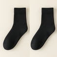 thumbnail image 2 of Womens Winter Socks, Warm Fleece Tube Socks for Cold Protection, 2 of 6