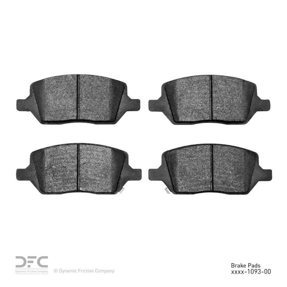 Dynamic 1551-1093-00 DFC 5000 Advanced Brake Pads - Ceramic Fits select: 2005-2008 CHEVROLET UPLANDER, 2005-2006 PONTIAC MONTANA