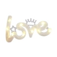 thumbnail image 4 of 2x Luces de Palabras de Amor, Luces de Amor para El Día de San Valentín, LED Decorativo de Pared, Palabras de Amor, Luz de Neón para Vacaciones, Día piezas, 4 of 8