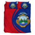 thumbnail image 4 of Costa Rica Escudo de Armas Juego de Cama Círculo Rlt13, 4 of 5
