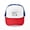 Red/Blue/White, variant on CafePress - Lawn Bowling Sports Designs - Adjustable Unisex Printed Trucker Hat with Mesh Back