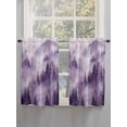 thumbnail image 5 of Purple Mountain Bathroom Window Curtain, Misty Forest Nature Woodland Pine Tree Landscape Light Filtering Coffee Kitchen Curtains, Bedroom Living Room Curtains 2 Panel 84"x54", 5 of 6