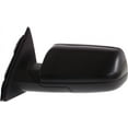 thumbnail image 5 of For 09-12 Flex Rear View Door Mirror Power Heat w/o Puddle Light Black PAIR SET, 5 of 5