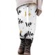 thumbnail image 1 of Gibobby Leggings Navideños Leggings estampados con estampado de de temporada hasta los tobillos navideños para mujer(Blanco,M), 1 of 3