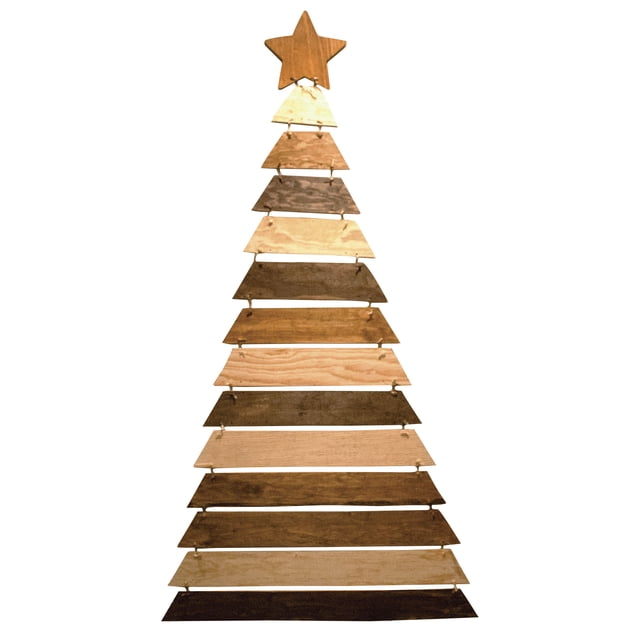 Arbol de Navidad de Madera