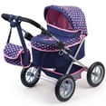 thumbnail image 1 of Bayer Poupée Bébé Design Poussette Tendance Bleu, Rose, 1 of 8