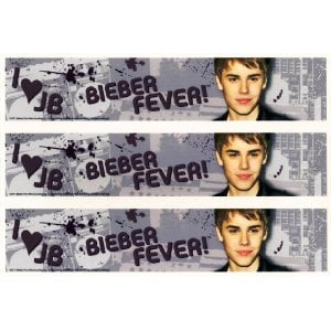 Add Any Message You Want Personalized JUSTIN BIEBER 2 ORNAMENT 