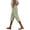 Green, variant on LIUJUNSHOP Women's Casual Cropped Trousers Summer Cotton Linen Pants Casual High Waist Comfy Lightweight Gauze Pants