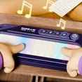 thumbnail image 5 of Loespoir Children's Electronic Keyboard, Color Screen Touch Beginner Piano, Early Education Enlightenment Keyboard Toy, For Girl 3-6 Years Old Gift, Musical Learning(Purple), 5 of 6