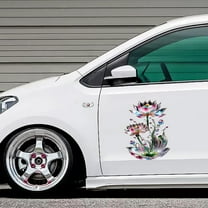 Up to 65% off! Car Decoration Stickers Car Decals Stickers For Outside Of Car Romantic Rose Wall Stickers Bathroom Tiles Waterproof Stickers