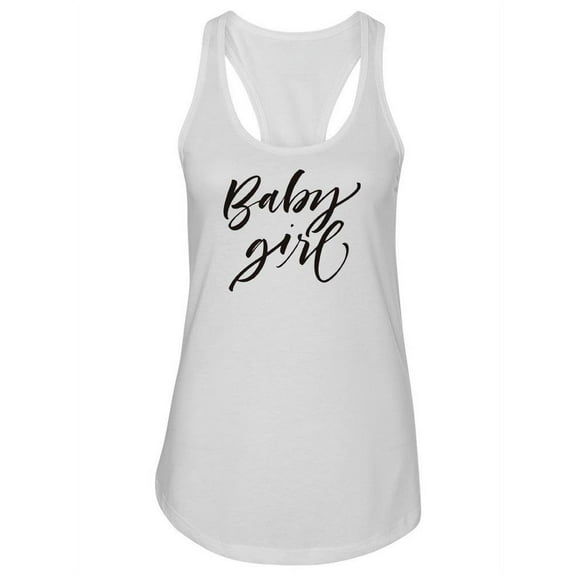 Baby Girl Racerback Tank Women -Image by Shutterstock, Female x-Large