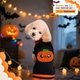 thumbnail image 4 of GASTROPOD Dog Halloween Costumes,Cute Halloween Costumes for Dogs,Acrylic Warm and Casual Sweater with Black Jacquard Pet Halloween Costumes,Black2,S, 4 of 7