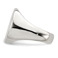 thumbnail image 3 of Sterling Silver 12x17mm Closed Back Signet Ring, 3 of 6