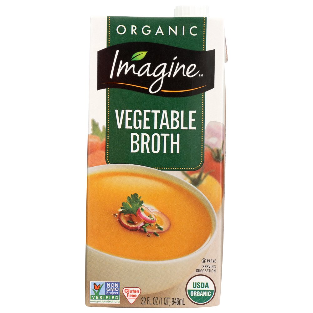 Imagine Foods Vegetable Broth Organic, 32 Fl Oz