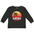 thumbnail image 3 of Inktastic Aruba Vacation Boys or Girls Long Sleeve Toddler T-Shirt, 3 of 5