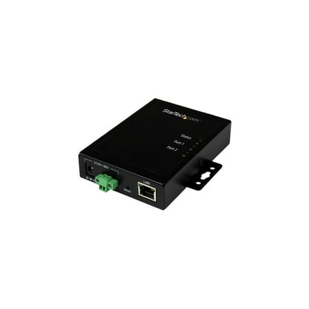 StarTech 2-Port Serial-to-IP Ethernet Device Server - RS232