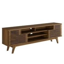 Modway Render 71" Media Console TV Stand in Walnut