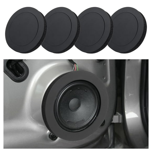 Anillos de espuma para altavoces IHOTDER de 6.5 pulgadas para altavoces de coche, 4 unidades