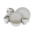 thumbnail image 1 of Gibson Elite Kashmir 16-Piece Dinnerware Set - Sand, 1 of 5