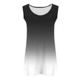 thumbnail image 6 of HADST Tank Top for Women Plus Size Crew Neck Sleeveless Summer Gradient Color Dressy Lightweight Casual Camisole L-5XL, 6 of 6