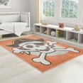 thumbnail image 3 of Unique Loom Whimsy Kids Collection Area Rug - Pirate (5' 3" x 8' Rectangle Red/Black), 3 of 9